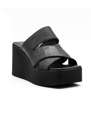 Sandalo in pelle liscia nera VIC MATIE' | 1K5450DK10C070101.